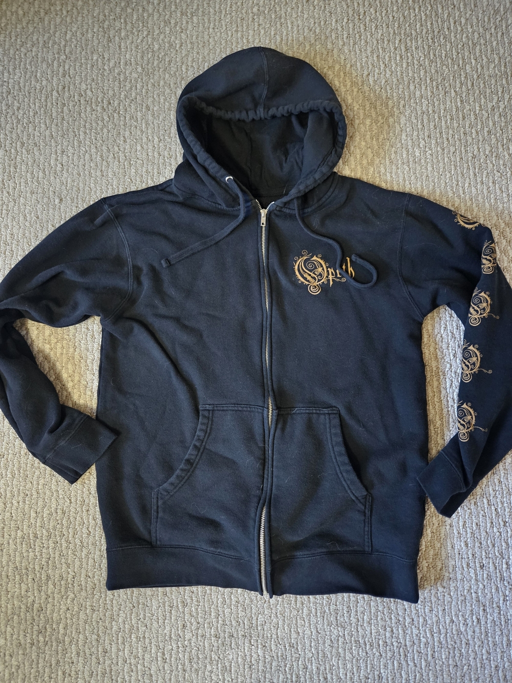 Opeth Zippered Hoodie